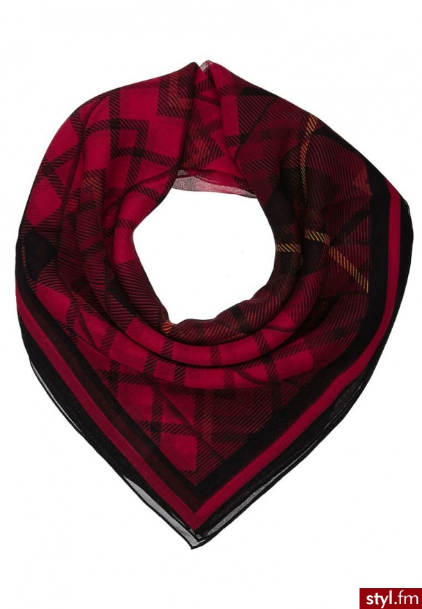 Mcq Alexander Mcqueen Chusta Czerwony - Apaszki Dodatki Moda