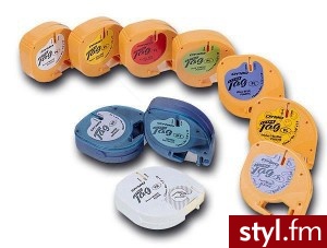 TAŚMA DYMO LETRA TAG- 12MM X 4M PLASTIKOWA BIAŁA (59422) - Bransoletki Biżuteria Moda