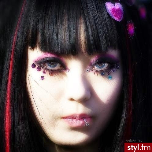 Harajuku make up - Makijaże