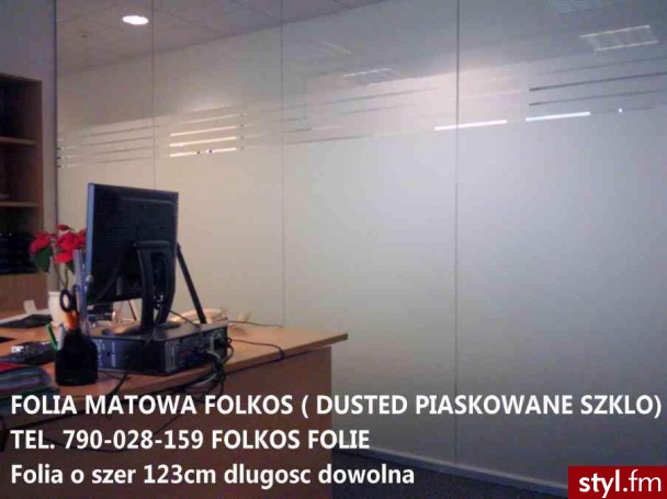 Folie matowe - Wnętrza