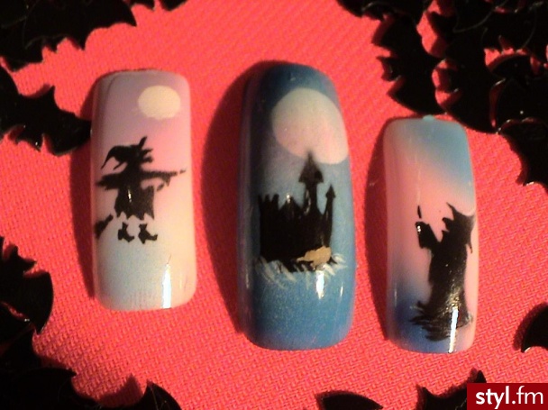 Autor: pulnikula Holloween. Autor: <b>pulnikula</b><br /> - Paznokcie