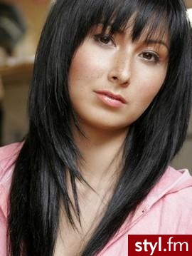 Średnie Fryzury