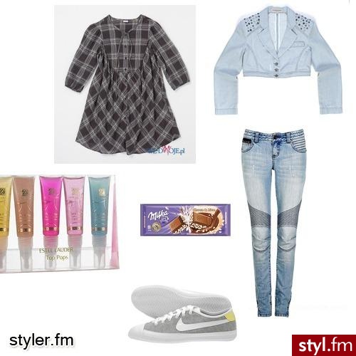 Luz blues ;). Luźny zestaw dla lubiących wygodę ;) - Styler