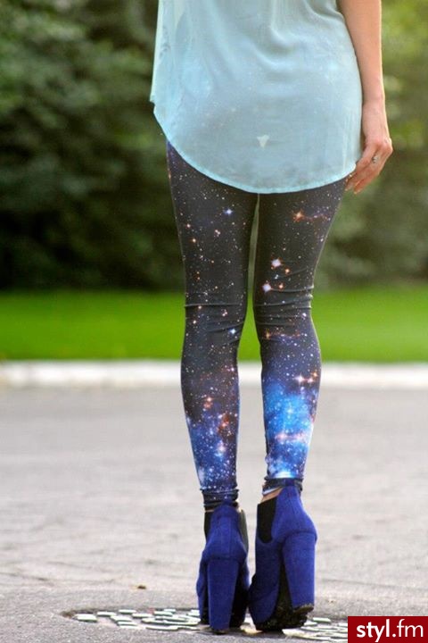 Leginsy Spodnie Moda