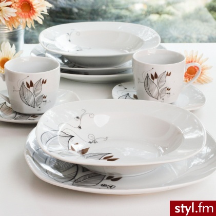 Gambini studio serwis obiadowy casa moderna fogia 4984 - Pozostałe Biżuteria Moda