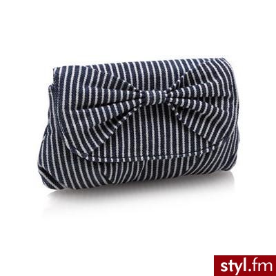 Monsoon Accessorize - Bow Foldover Stripey Fabric Purse - Polyvore. Pobrano ze strony: http://www.polyvore.com/monsoon_accessorize_bow_foldover_stripey/thing?id=15279577 - Pozostałe Torebki Moda