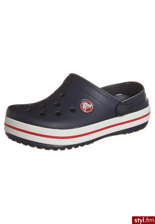 Crocs CROCBAND Obuwie domowe niebieski Klapki - Klapki Buty Moda