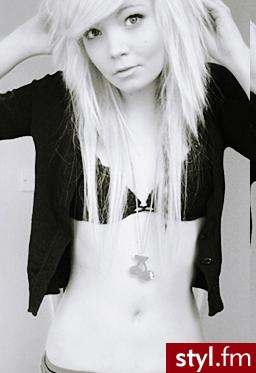 EMO Alternatywne Średnie Fryzury