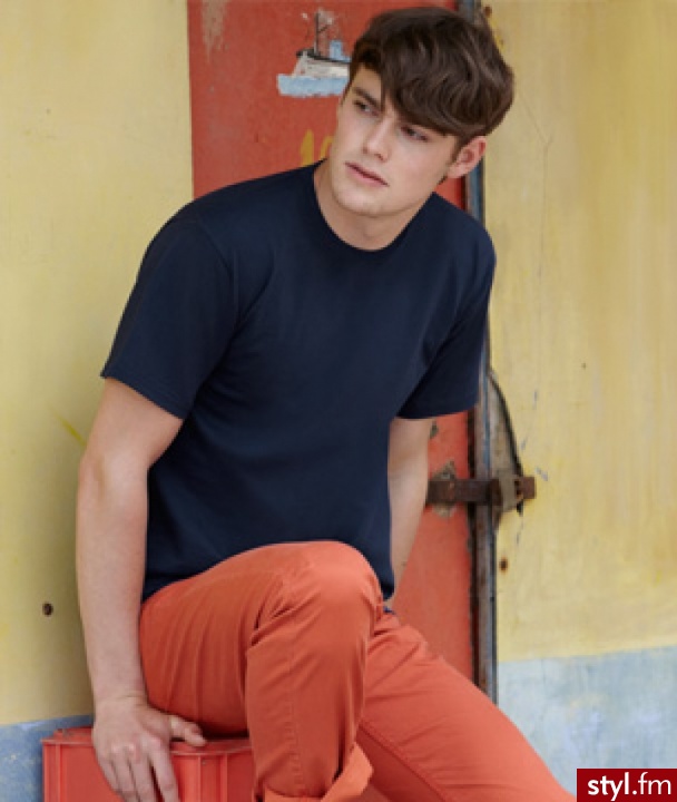Fruit Of The Loom Męski T-shirt Heavy kolor biały - Sportowe Buty Moda