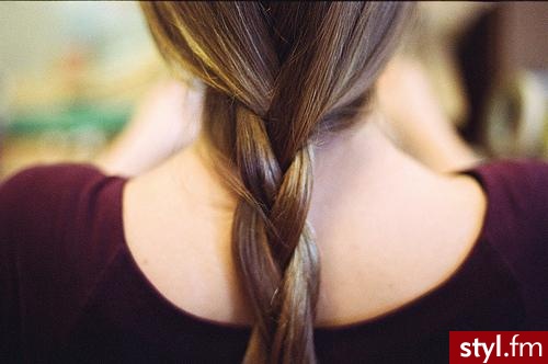 Blond Warkocze Proste Na co dzień Długie Fryzury