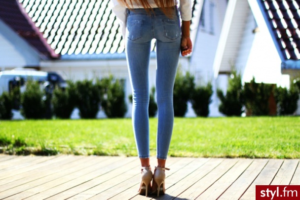 Jeansy Spodnie Moda