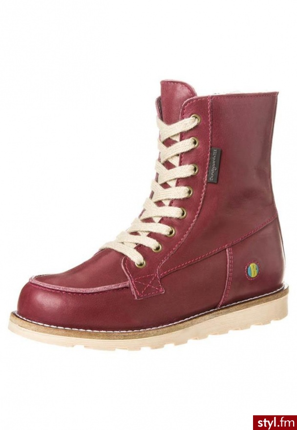 Bundgaard Śniegowce czerwony (BG406476) - Pozostałe Buty Moda