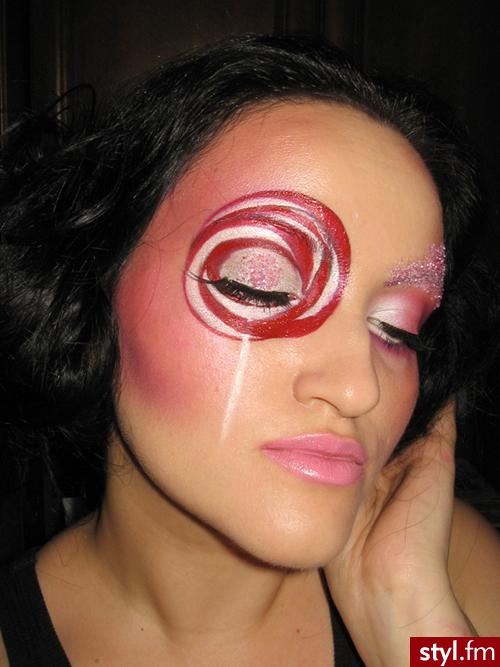 candy makeup - Artystyczne Makijaże