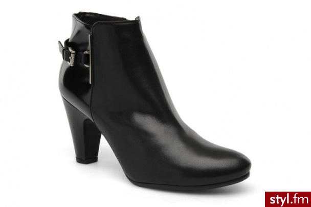 Mine de rien PÓŁBUTY I BOTKI VIRGINIA BY MINE DE RIEN (Czarny) - Botki Buty Moda