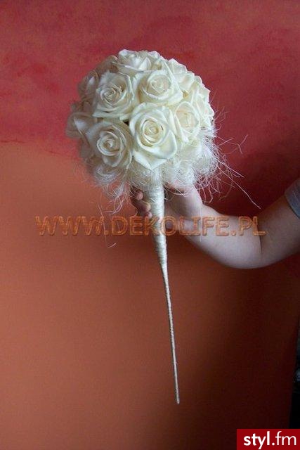 Bukiety ślubne Ślub Moda