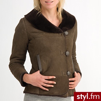 Emu KOŻUCH BAW JACKET CHOCOLATE - Emu Buty Moda