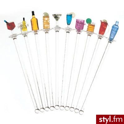 Świetne mieszadełka. Czyż nie idealne na imprezę? ;)) Cena: $14.95 - Gadżety Inne Moda