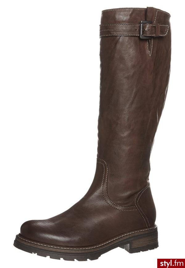 Manas Design Kozaki brązowy (132D2118ONX) - Kozaki Buty Moda