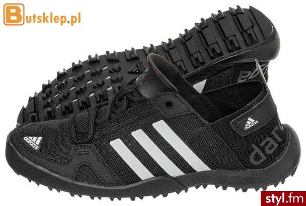 ADIDAS BUTY DAROGA TWO 13 (Q21031) Czarny Sportowe - Sportowe Buty Moda