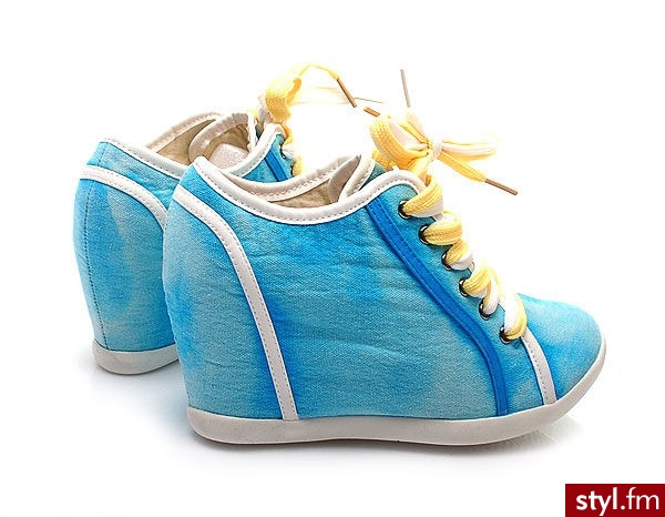 Nowość!! ...... Koturny  .... !!) - Koturny Buty Moda