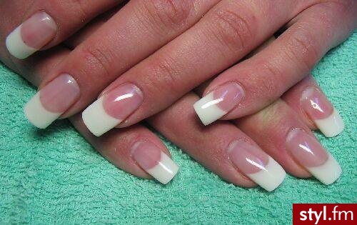 Autor: iga4 french permanentny<monica>. Autor: <b>iga4</b><br /> <monica> przedluzone na formie - Paznokcie
