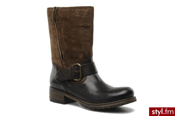 Clarks PÓŁBUTY I BOTKI MAJORCA ISLE BY CLARKS (Brązowy) - Botki Buty Moda