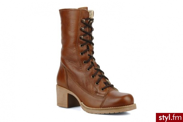 Eden PÓŁBUTY I BOTKI SAPOTILLE BY EDEN (Brązowy) - Botki Buty Moda