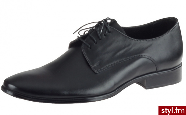 Trio Półbuty 2563 Czarne - Półbuty Buty Moda