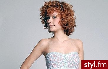 Kręcone Na co dzień Średnie Fryzury
