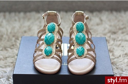 Sandały Buty Moda