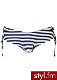 Bonprix Figi bikini ciążowe ciemnoniebiesko-biały w paski 935469_24478 - Pozostałe Bielizna Moda