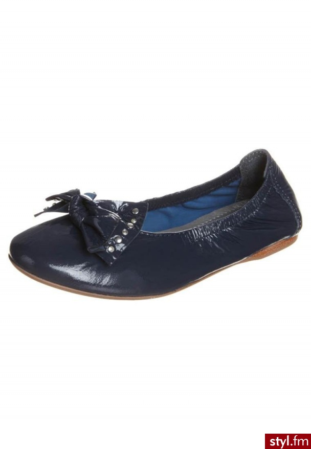 fullstop. Baleriny niebieski (CH-1553A) - Balerinki Buty Moda