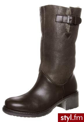 Janet Sport Śniegowce brązowy (32831) - Pozostałe Buty Moda