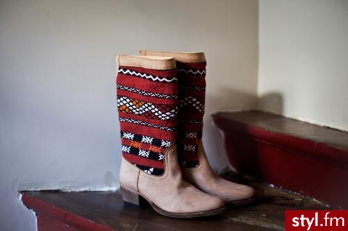 Kozaki Buty Moda