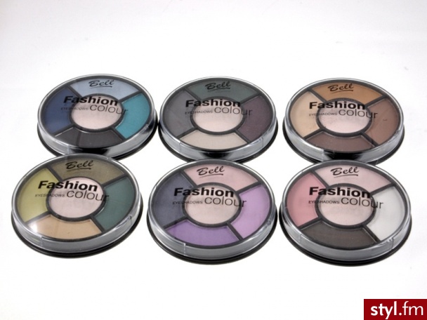 Bell zestaw cieni Fashion Colour Eyeshadows 402 - Dzienne Makijaże