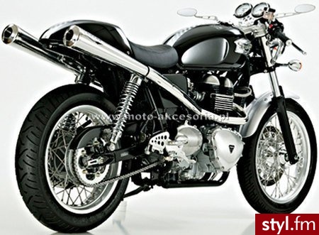 Tłumik RETRO do TRIUMPH BONNEVILLE / THRUXTON - Pozostałe Buty Moda