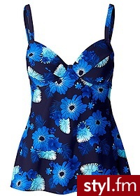 Bonprix Top plażowy na fiszbinach 926051_19844 - Na plażę Bielizna Moda