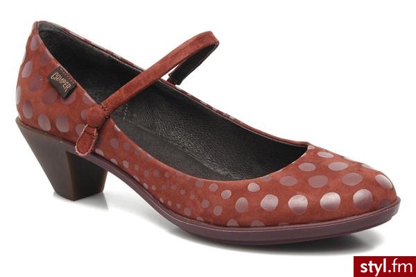 Camper Czółenka TWS Agatha 21879 Bordowy - Czółenka Buty Moda
