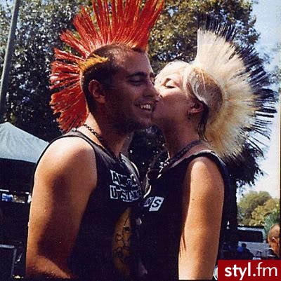 Punk Rock Alternatywne Średnie Fryzury
