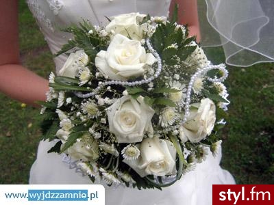 Bukiety ślubne Ślub Moda