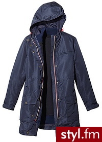Bonprix Kurtka parka 2 w 1 ciemnoniebieski 928200_9584 - Kurtki Okrycia Moda