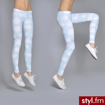 Leginsy Spodnie Moda