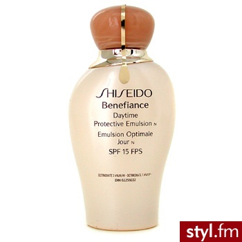 Shiseido Benefiance Daytime Protective Emulsion SPF 15 emulsja o działaniu przeciwstarzeniowym i nawilżającym 75 ml - Emu Buty Moda