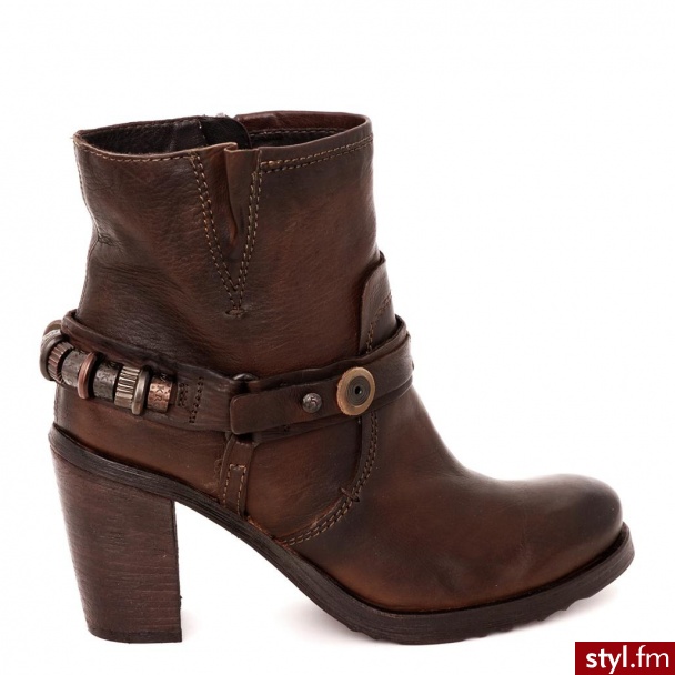Venezia BOTKI 42G37208M TAU - Botki Buty Moda