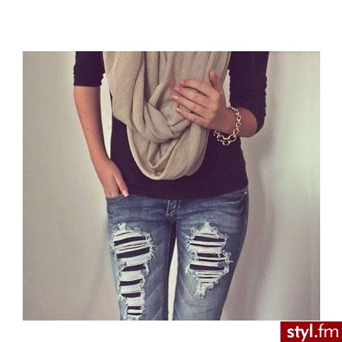 Jeansy Spodnie Moda