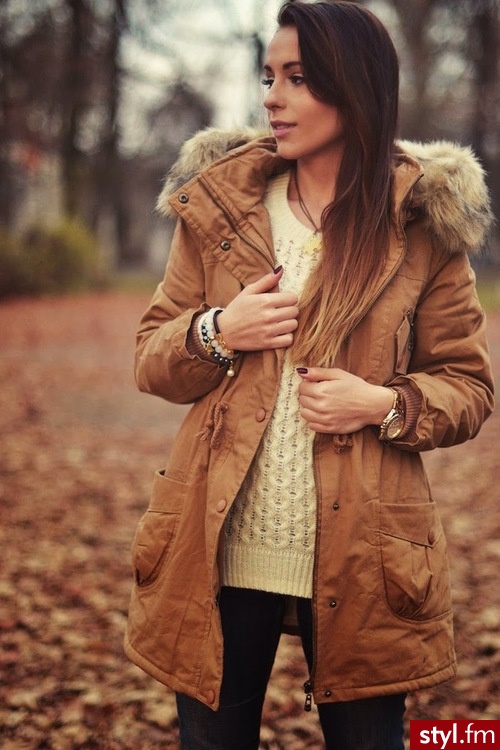 ♥ - Kurtki Okrycia Moda