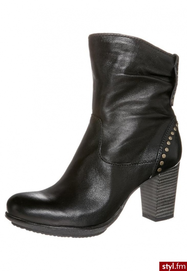MJUS Botki czarny (647203-1770) - Botki Buty Moda