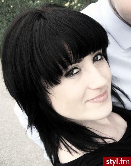 Średnie Fryzury
