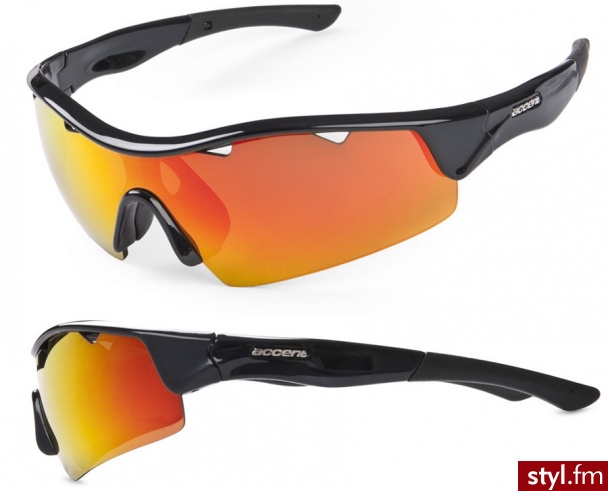 ACCENT Okulary STINGRAY czarne (227409) - Okulary Dodatki Moda