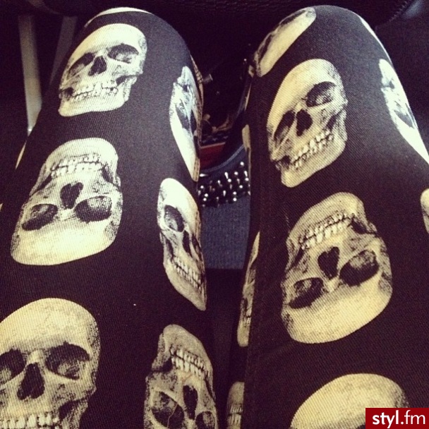 Leginsy Spodnie Moda